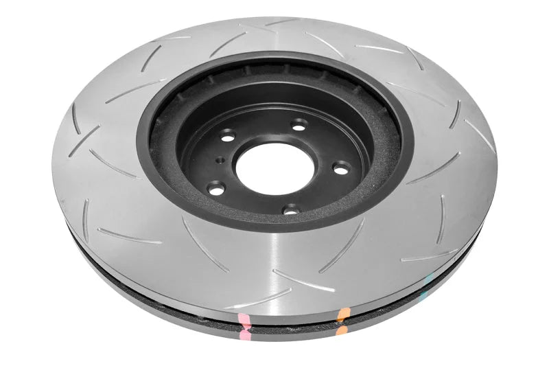 DBA 09+ Nissan 370Z Sport / Infiniti G37 Sport Front Slotted 4000 Series Rotor - Side View