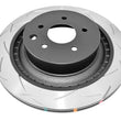 Load image into Gallery viewer, DBA 09+ Nissan 370Z Sport / Infiniti G37 Sport Rear Slotted 4000 Series Rotor - Main Product View