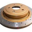 Load image into Gallery viewer, DBA 09 Pontiac G8 V8 6.0L Rear Drilled &amp; Slotted 4000 Series Rotor - Main Product View