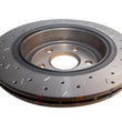 Load image into Gallery viewer, DBA 09 Pontiac G8 V8 6.0L Rear Drilled &amp; Slotted 4000 Series Rotor - Back View