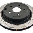 Load image into Gallery viewer, DBA 09 Pontiac G8 V8 6.0L Rear Slotted 4000 Series Rotor - Side View