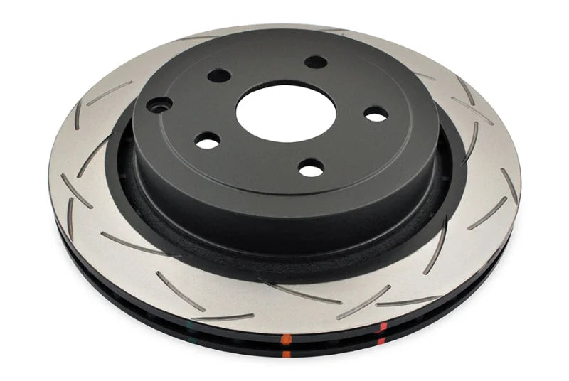 DBA 09 Pontiac G8 V8 6.0L Rear Slotted 4000 Series Rotor - Side View