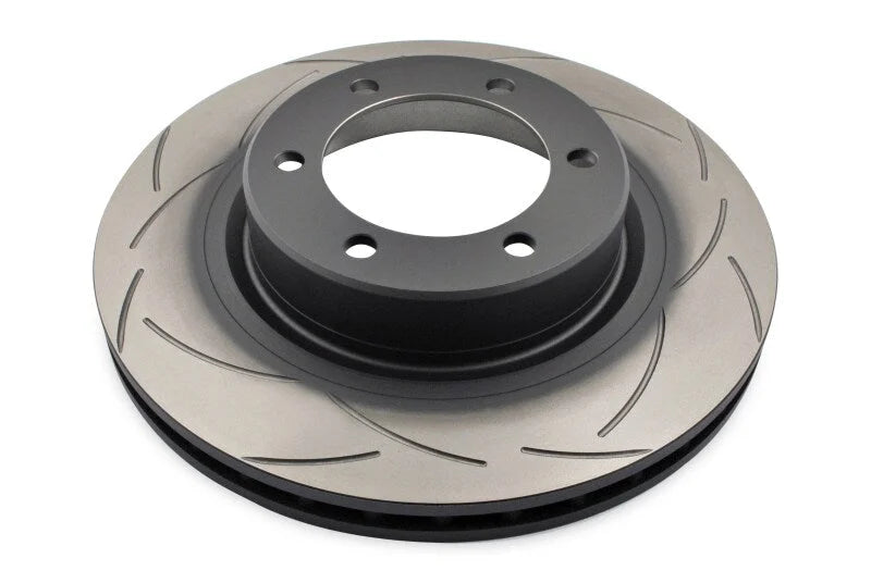 DBA 09/02+ Toyota Landcruiser / 03-08 4-Runner 17in Wheel Front Slotted Street Series Rotor - Main Product View