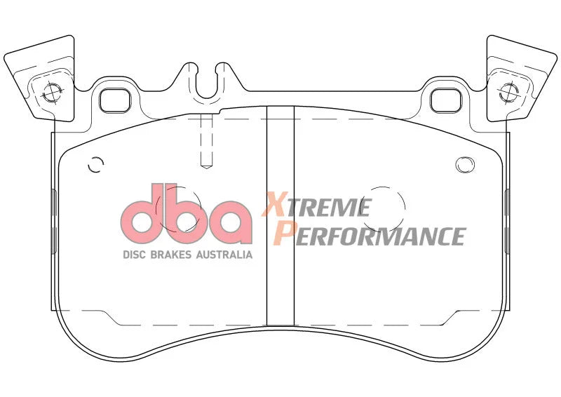 DBA 10-14 Mercedes-Benz CL550 AMG Sport Package XP Performance Front Brake Pads - Additional View 6