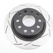 Load image into Gallery viewer, DBA 10-14 VW Golf GTI (Mk6) Street T2 Slotted Rear Brake Rotor - Main Product View