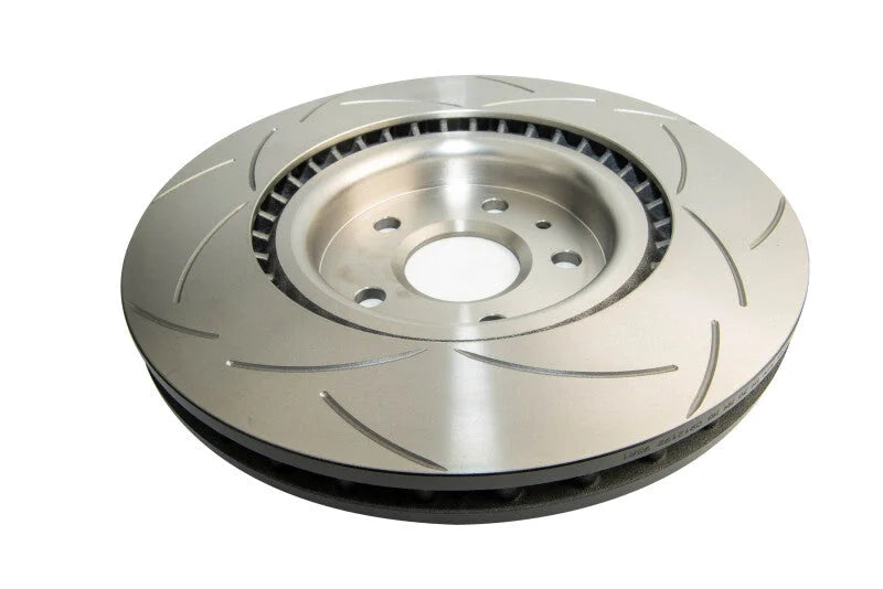 DBA 10-15 Chevrolet Camaro SS V8 Front Street Series Slotted Rotor - Back View
