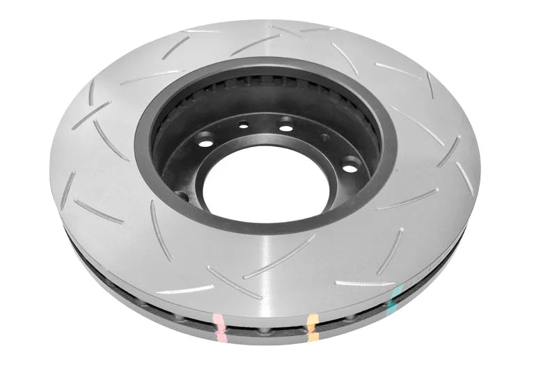 DBA 10-15 Ford Ranger 4x4 Survival 4000 T3 Slotted Front Brake Rotor - Side View
