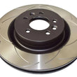 Load image into Gallery viewer, DBA 10-16 Land Rover LR4 Front Street Series Slotted Rotor - Side View