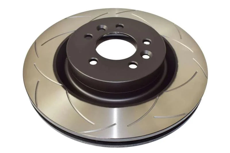 DBA 10-16 Land Rover LR4 Front Street Series Slotted Rotor - Side View