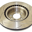Load image into Gallery viewer, DBA 10-16 Land Rover LR4 Front Street Series Slotted Rotor - Back View
