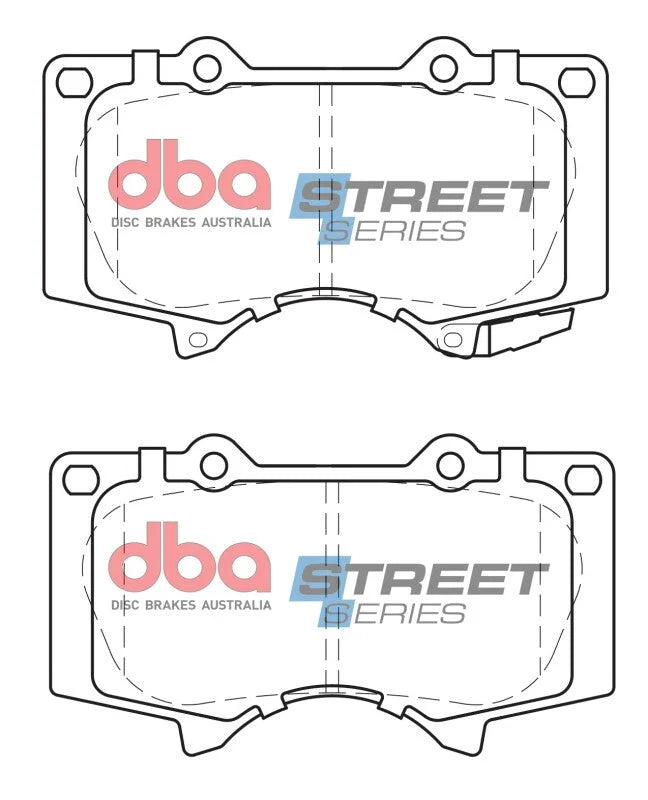 DBA 10-19 Lexus GX460 Street Series Front Brake Pads - Additional View 6