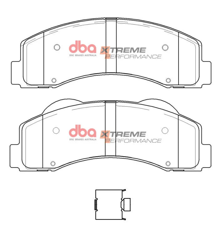 DBA 10-20 Ford Expedition Front XP Performance Brake Pads - Additional View 5