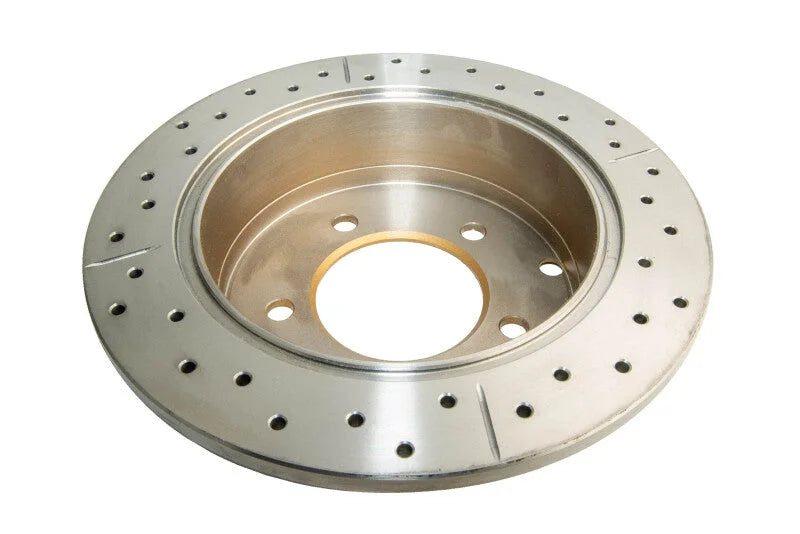 DBA 11-14 Chrysler 200 (w/262mm Rear Rotor) Rear Drilled & Slotted Street Series Rotor - Side View