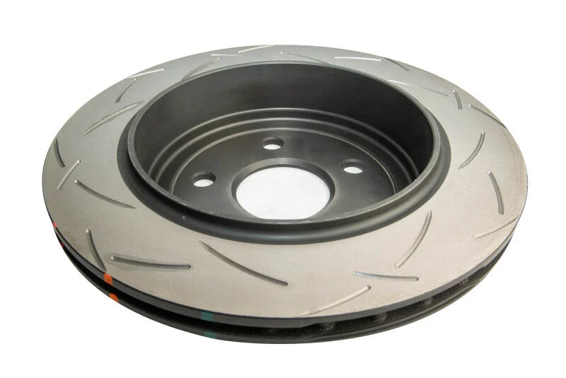 DBA 11-15 Jeep Grand Cherokee All Exc. SRT8 Rear T3 4000 Series Uni-Directional Slotted Rotor 350mm - Back View