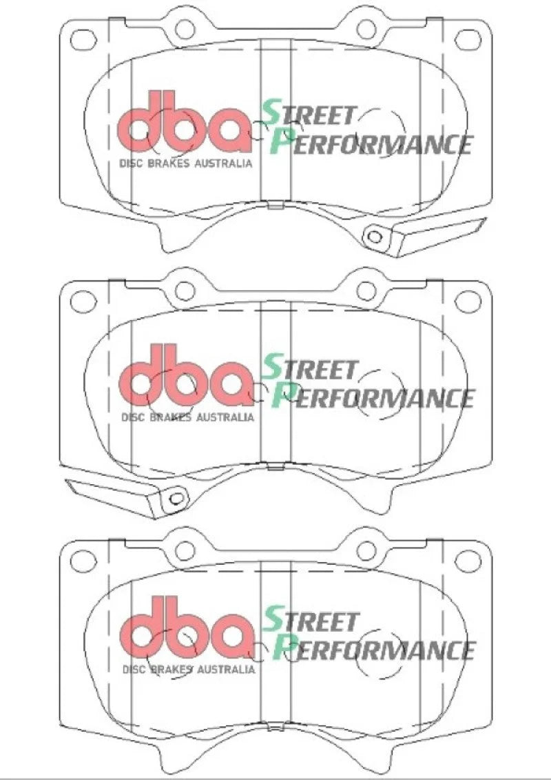 DBA 11-16 Toyota FJ Cruiser (GSJ15R) SP Performance Front Brake Pads - Additional View 6