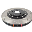 Load image into Gallery viewer, DBA 11-17 Jeep Grand Cherokee Trackhawk (6.2L V8) 5000 Series Slotted Front Brake Rotor w/Black Hat - Main Product View