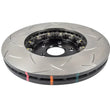 Load image into Gallery viewer, DBA 11-17 Jeep Grand Cherokee Trackhawk (6.2L V8) 5000 Series Slotted Front Brake Rotor w/Black Hat - Side View