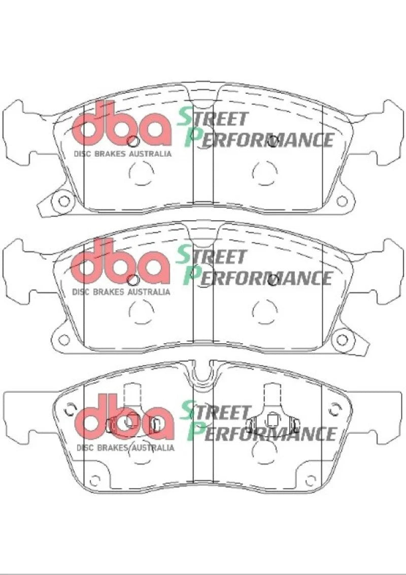 DBA 11-20 Dodge Durango (330mm Front Rotor) SP Performance Front Brake Pads - Additional View 9