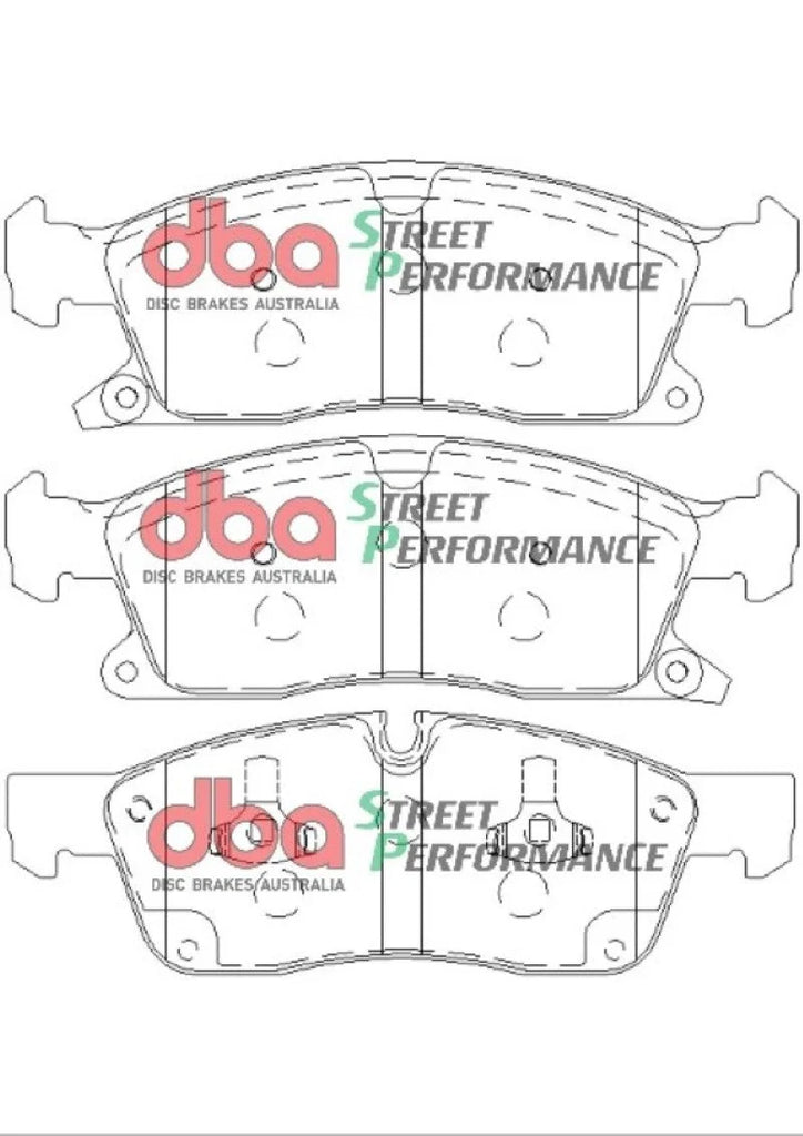 DBA 11-20 Dodge Durango (330mm Front Rotor) SP Performance Front Brake Pads - Additional View 9