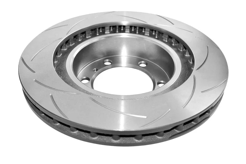 DBA 11+ Toyota Landcruiser 150 Series/Prado 150/10-13 Lexus GX460 Front Slotted Street Series Rotor - Back View