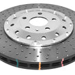 Load image into Gallery viewer, DBA 12-13 Audi TT Quattro RS (370mm Front Rotor) Front 5000 Series Drilled Rotor w/Silver Hat - Main Product View