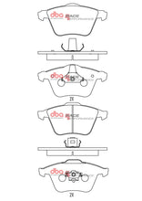 Load image into Gallery viewer, DBA 12-13 Volkswagen Golf R Front RP Performance Brake Pads - Additional View 5