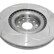 Load image into Gallery viewer, DBA 12-13 Volkswagen Golf R Front Slotted Street Series Rotor - Back View