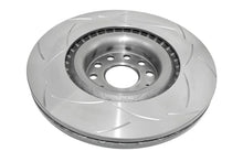 Load image into Gallery viewer, DBA 12-13 Volkswagen Golf R Front Slotted Street Series Rotor - Back View