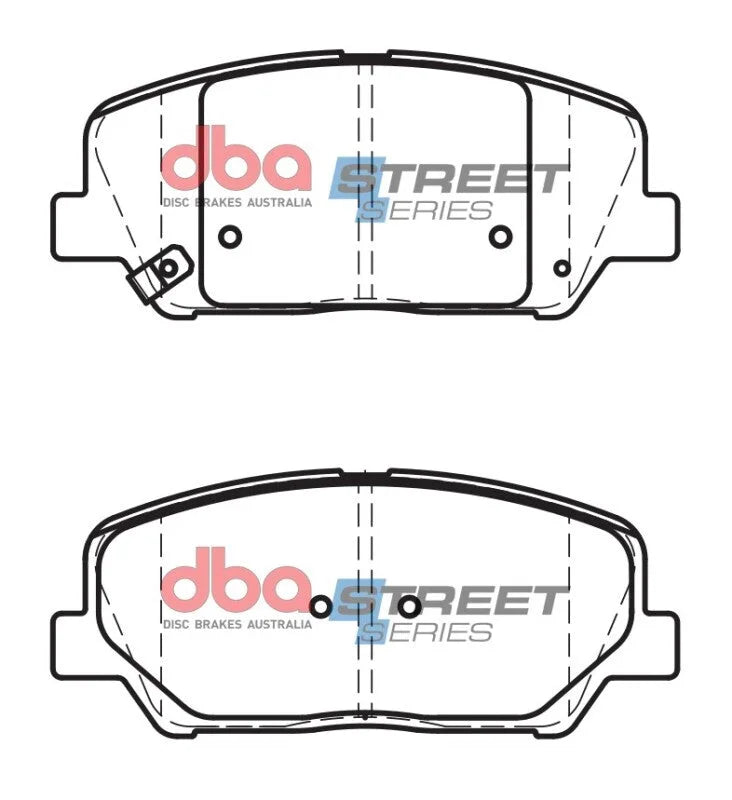 DBA 12-15 Hyundai Veloster Turbocharged Front Street Series Brake Pads - Additional View 6