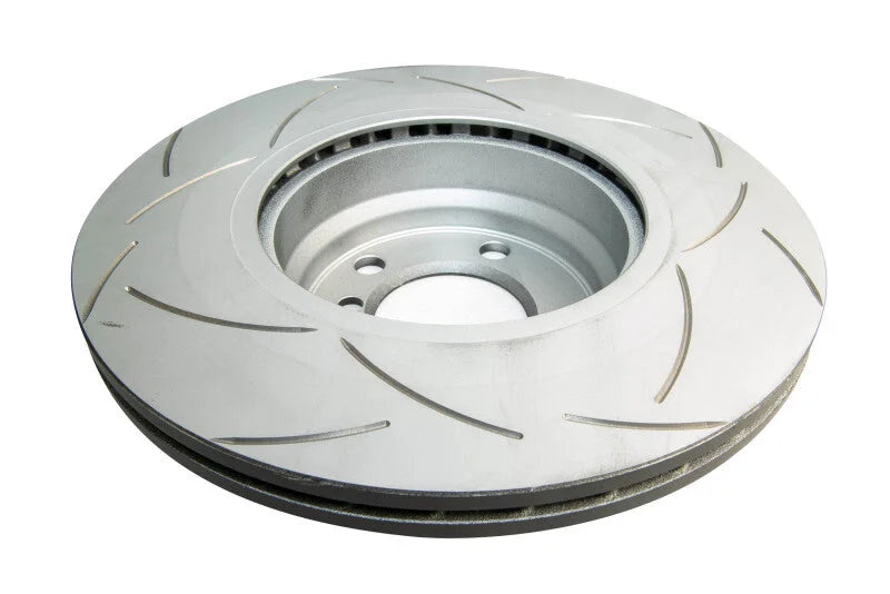 DBA 12-17 BMW 328i F30 Front Street Series Slotted Rotor - Back View
