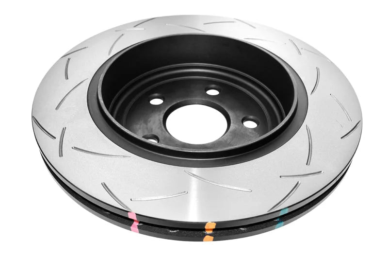 DBA 12-21 Jeep Grand Cherokee SRT-8 Rear Slotted T3 4000 Survival Series Uni-Directional Rotor - Side View