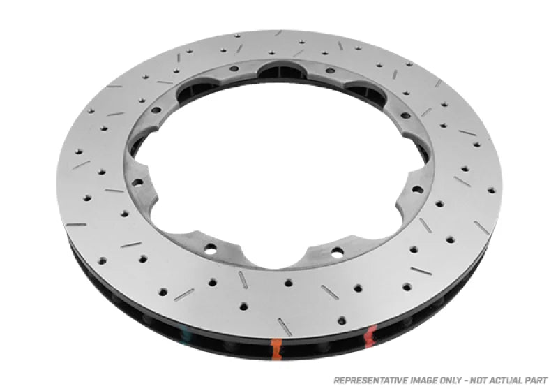 DBA 12+ Nissan GT-R 5000 Series Brembo Only Direct Replacement Rotor - Main Product View