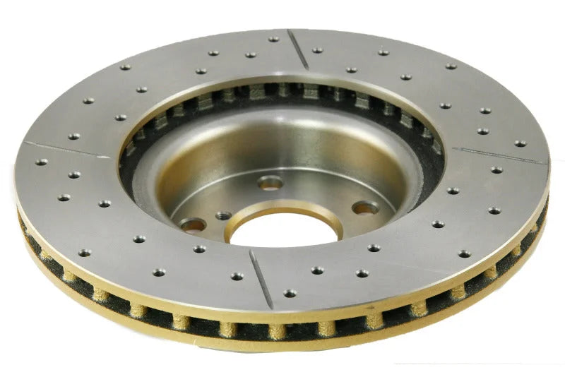 DBA 12+ Subaru/Scion BRZ/FR-S Limited&Premium (AU Spec) Front Drilled & Slotted Street Series Rotor - Back View