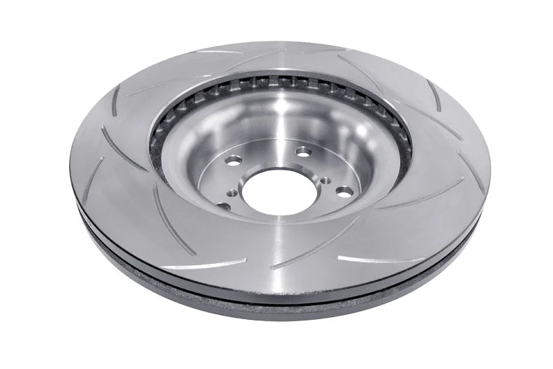 DBA 12+ Subaru/Scion BRZ/FR-S Limited&Premium (US Spec)/ 08-13 WRX Front Slotted Street Series Rotor - Side View
