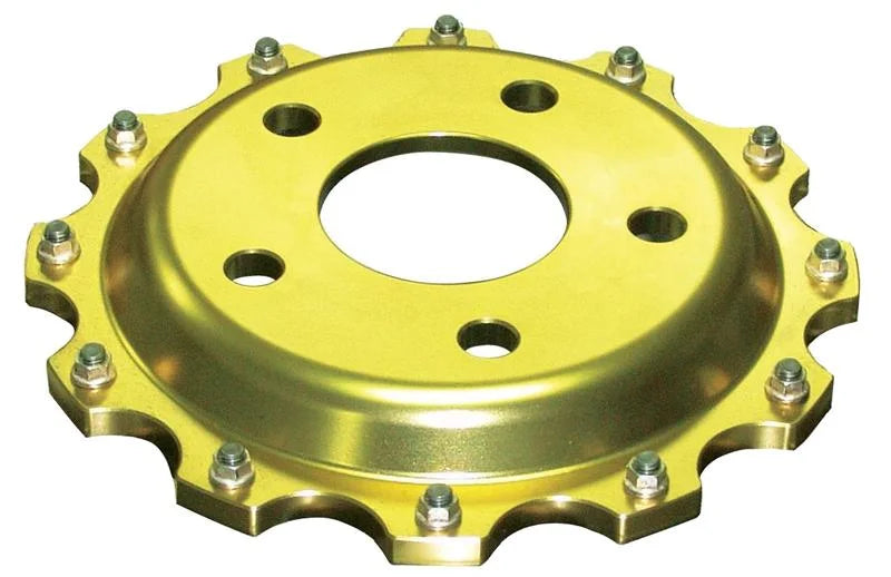 DBA 13-16 Scion FR-S (292mm Front Rotor) Front 5000 Series Drilled & Slotted Ring - Side View