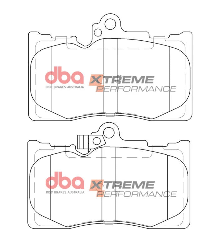 DBA 13-17 Lexus IS350 XP Performance Front Brake Pads - Additional View 5