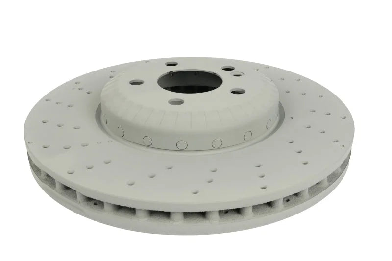 DBA 13-17 Mercedes-Benz S400 Hybrid (W222) Street Series OE Drilled Front Brake Rotor - Main Product View