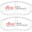 Load image into Gallery viewer, DBA 13-21 Infiniti JX35 Front XP Performance Brake Pads - Installation View