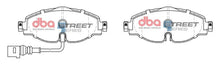 Load image into Gallery viewer, DBA 14-17 Volkswagen GTI Mk7 (w/Perf Pkg 340mm Front Rotor) Street Series Front Brake Pads - Installation View