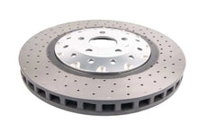 Load image into Gallery viewer, DBA 14-18 Audi RS7 Iron Rotors Front 5000 Series Drilled &amp; Slotted Rotor w/Silver Hat - Main Product View