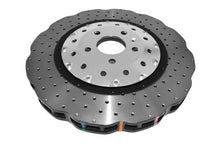 Load image into Gallery viewer, DBA 14-18 Audi RS7 (w/Iron Rotors) Front 5000 Series Cross Drilled Rotor w/Silver Hat - Side View