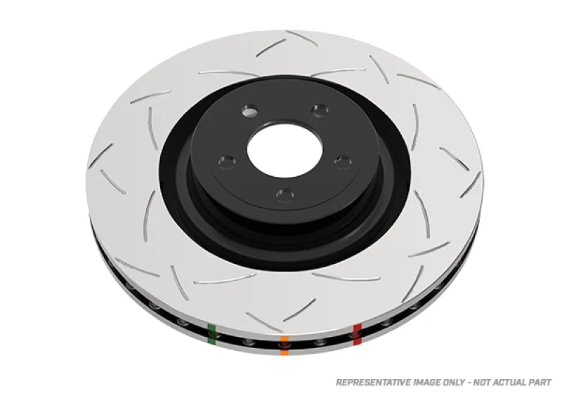 DBA 14-18 Mazda 3 2.0L Front 4000 Series Slotted Rotor - Main Product View