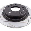 Load image into Gallery viewer, DBA 14-18 Mazda 3 2.5L Rear Street Slotted Rotor - Main Product View