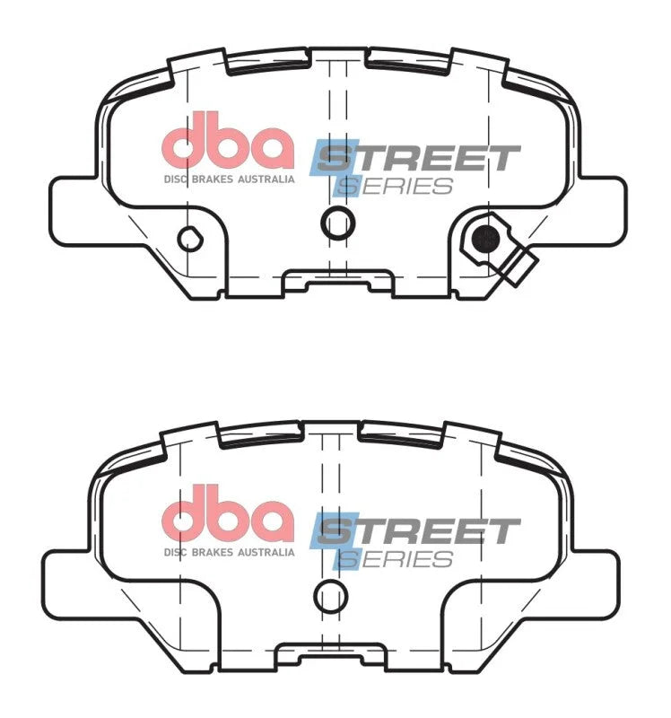 DBA 14-18 Mazda 6 Street Series Rear Brake Pads - Additional View 7