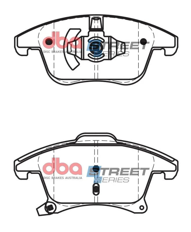 DBA 14-19 Ford Fusion Hybrid Street Series Front Brake Pads - Additional View 6