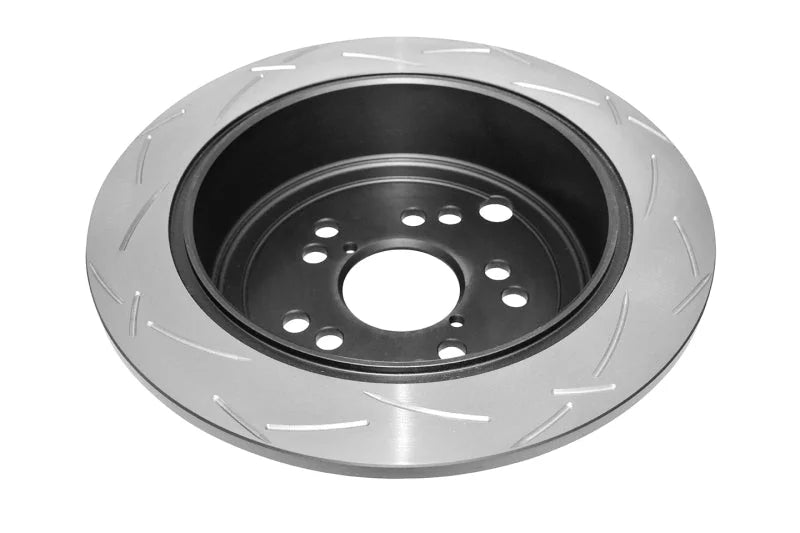 DBA 14-21 Subaru WRX / 12-21 Scion FR-S/Toyota GR 86 Rear T3 Slotted 4000 Series Rotor - Side View