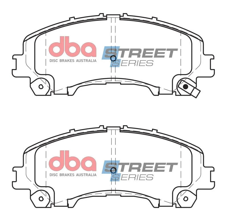 DBA 14-22 Infiniti Q50 (Base/Premium/Hybrid) Front Street Series Brake Pads - Additional View 5