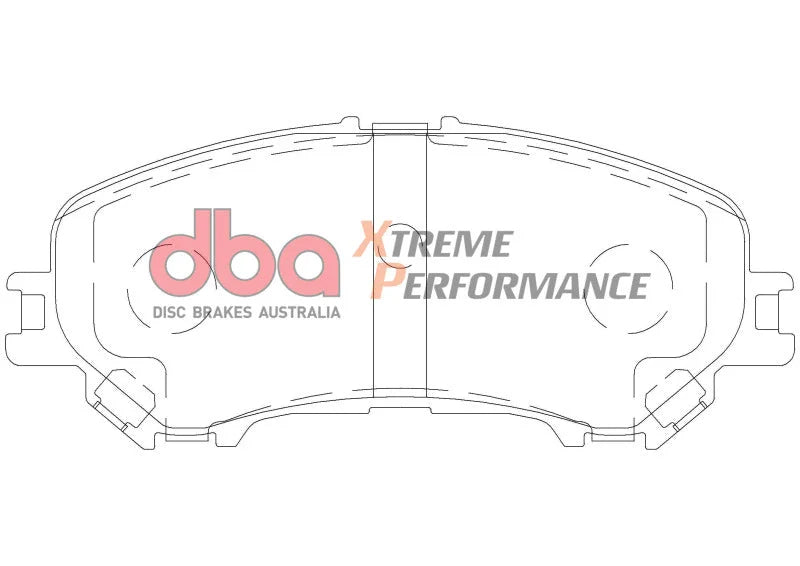 DBA 14-22 Nissan Rogue Sport A/T Front XP Performance Brake Pads - Additional View 5