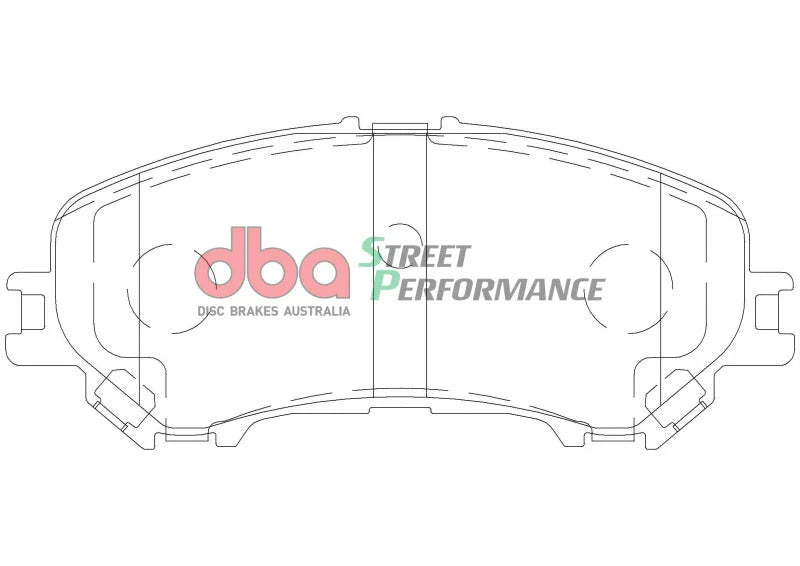 DBA 14-22 Nissan Rogue Sport Front SP Performance Brake Pads - Additional View 5