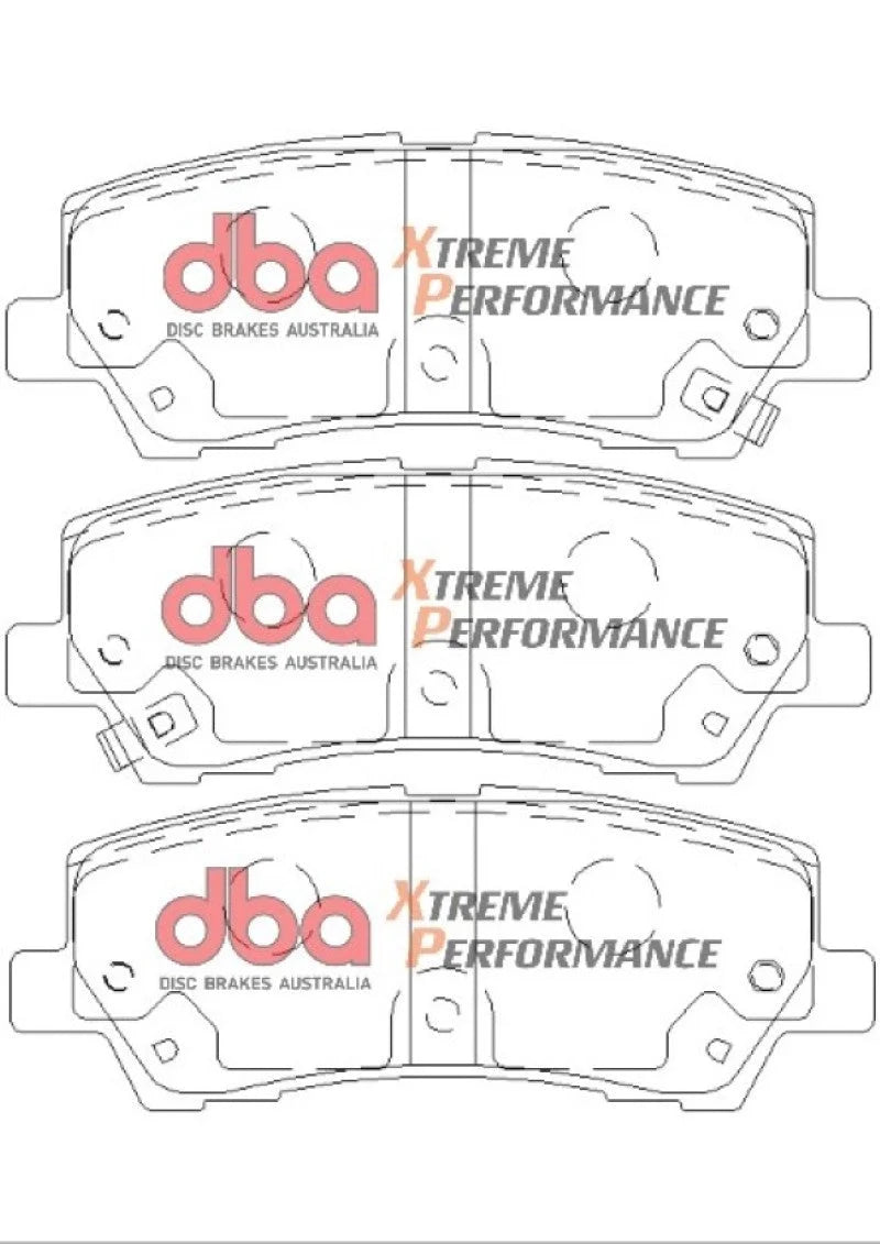 DBA 15-17 Ford Mustang GT V8 w/Brembo Brakes XP650 Rear Brake Pads - Additional View 7